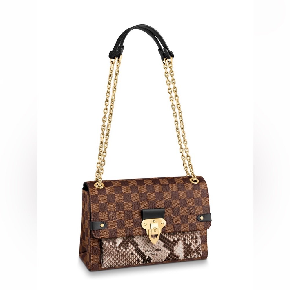 Louis Vuitton Damier Ebene Python Vavin PM